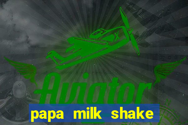 papa milk shake click jogos